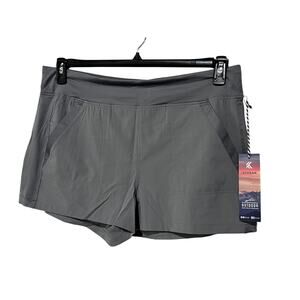 KYODAN WOMENS XLARGE ACTIVEWEAR FLAT FRONT POCKETS MOISTURE WICKING GRAY NWT